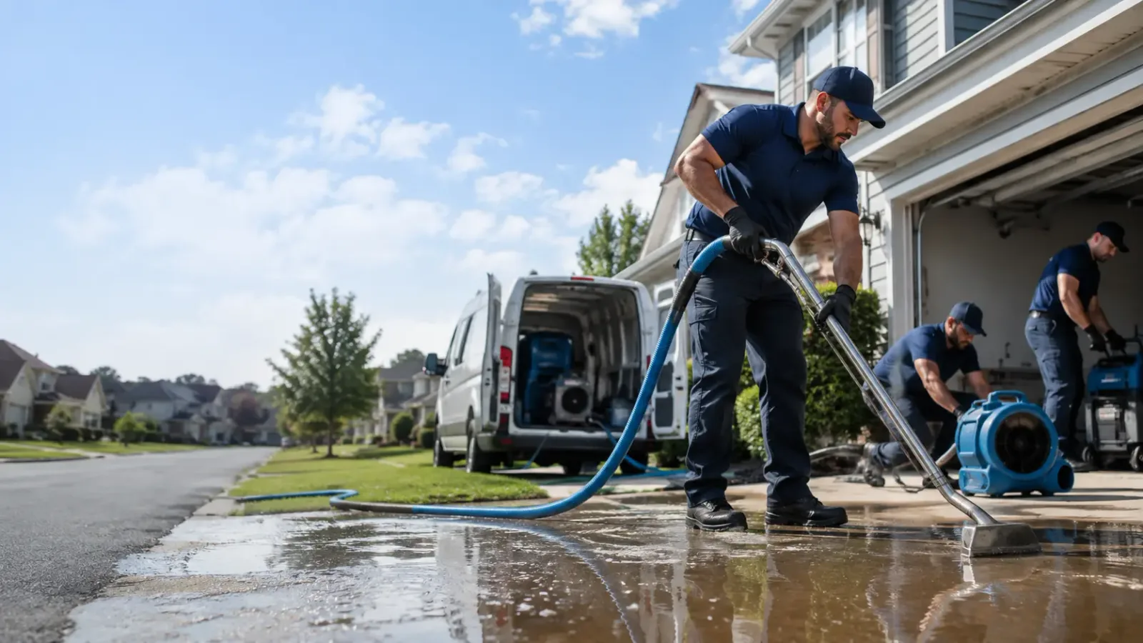 Flood Damage Restoration in Dola, OH